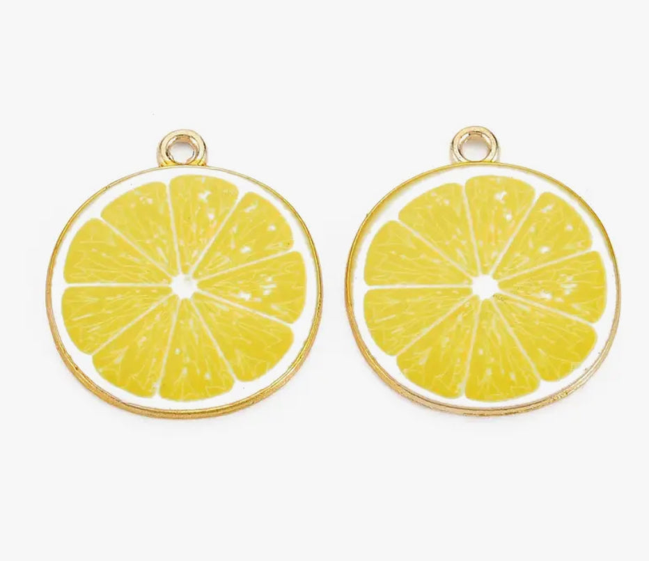 Lemon or Grapefruit charm