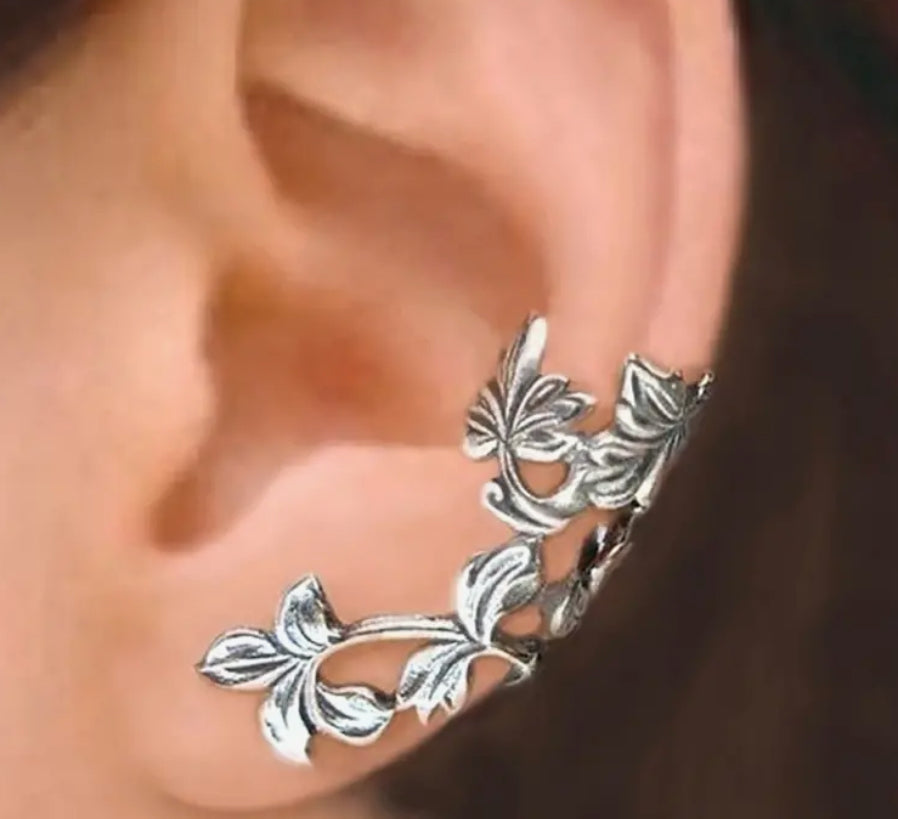 Floral Ear Cuff