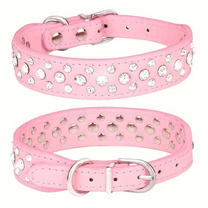 Diamanté Dog Collar ( different sizes & colours)