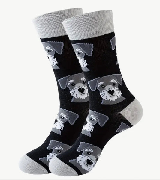 Schnauzer dog socks