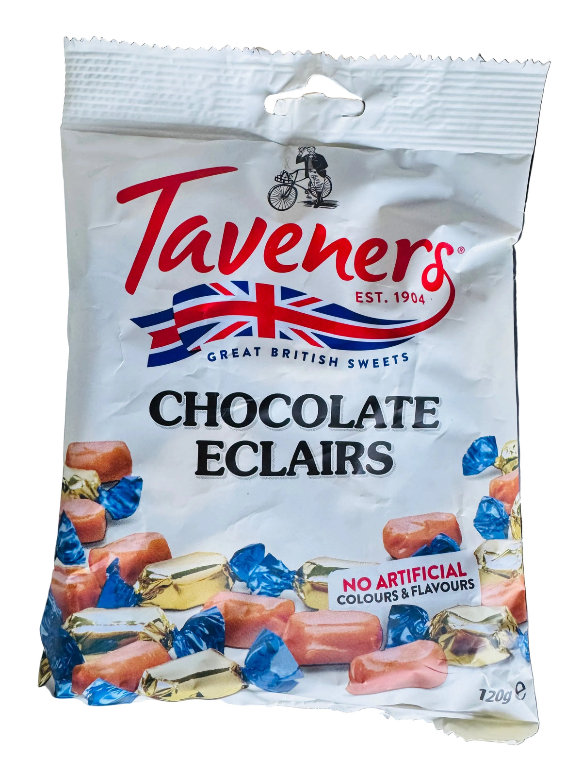 Taveners Chocolate Eclairs 120g (GF)