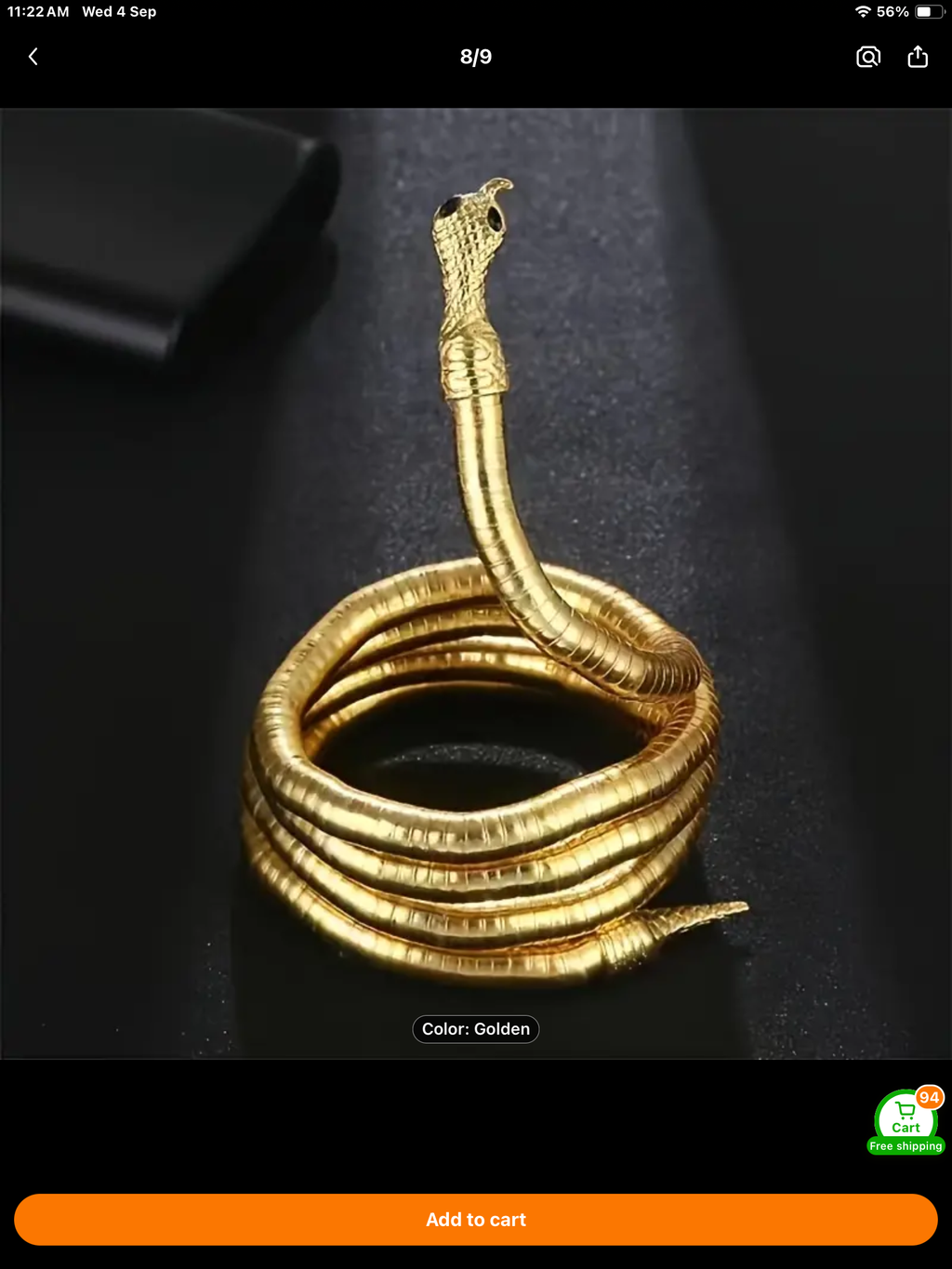 Élastique à cheveux serpent 3 en 1, collier et bracelet