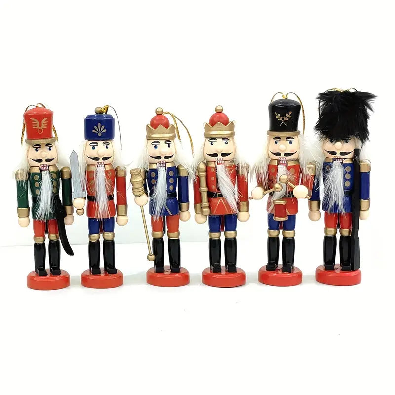 Wooden Toy Soldier Christmas Ornament ( Sold Separately)
