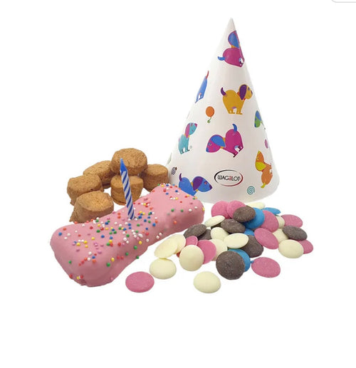 Pink Dog Birthday in a Box Kit