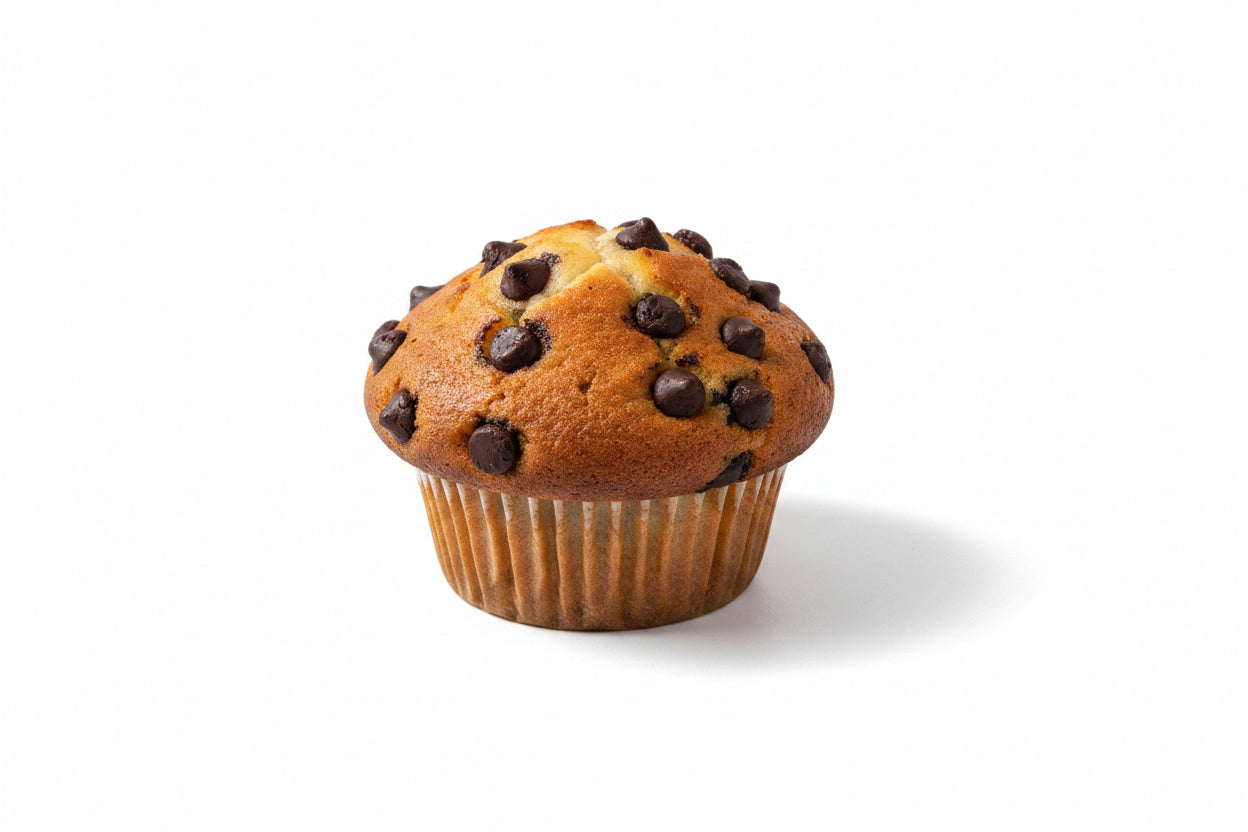 No Added Sugar Choc Chip Muffin (GF)