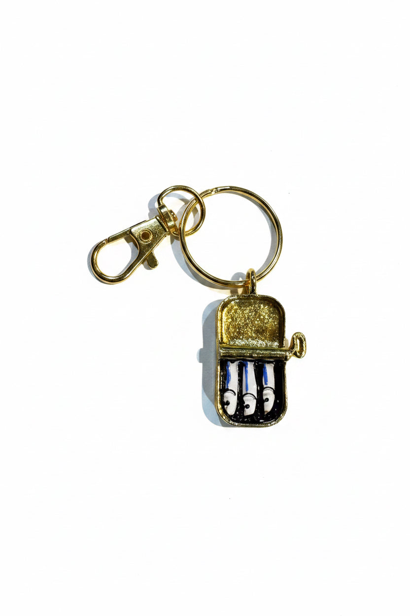 Tin of Sardines Keychain
