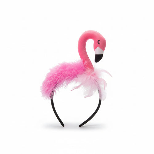 Pink flamingo headband