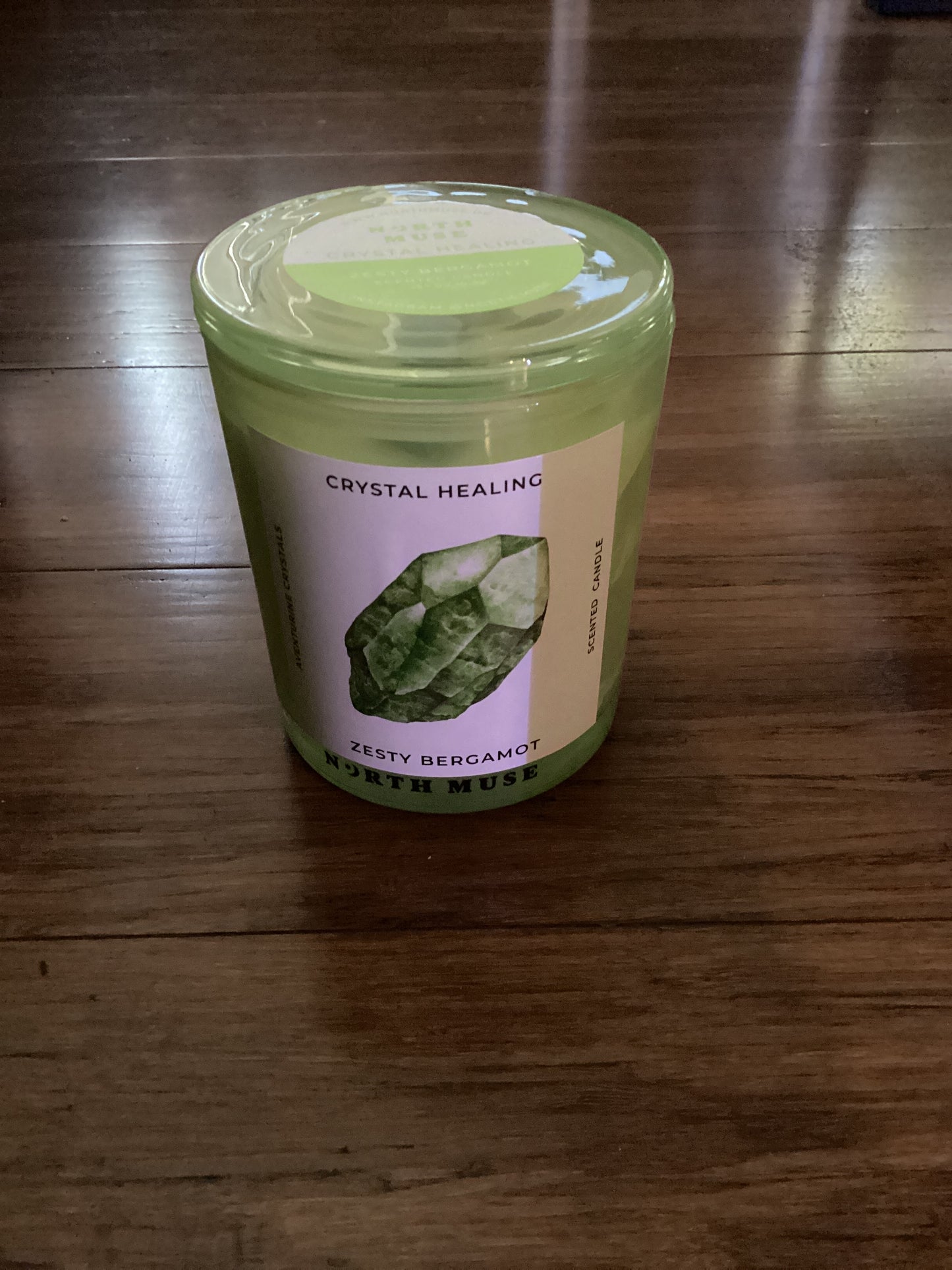 Zesty Bergamot Crystal Scented Candle