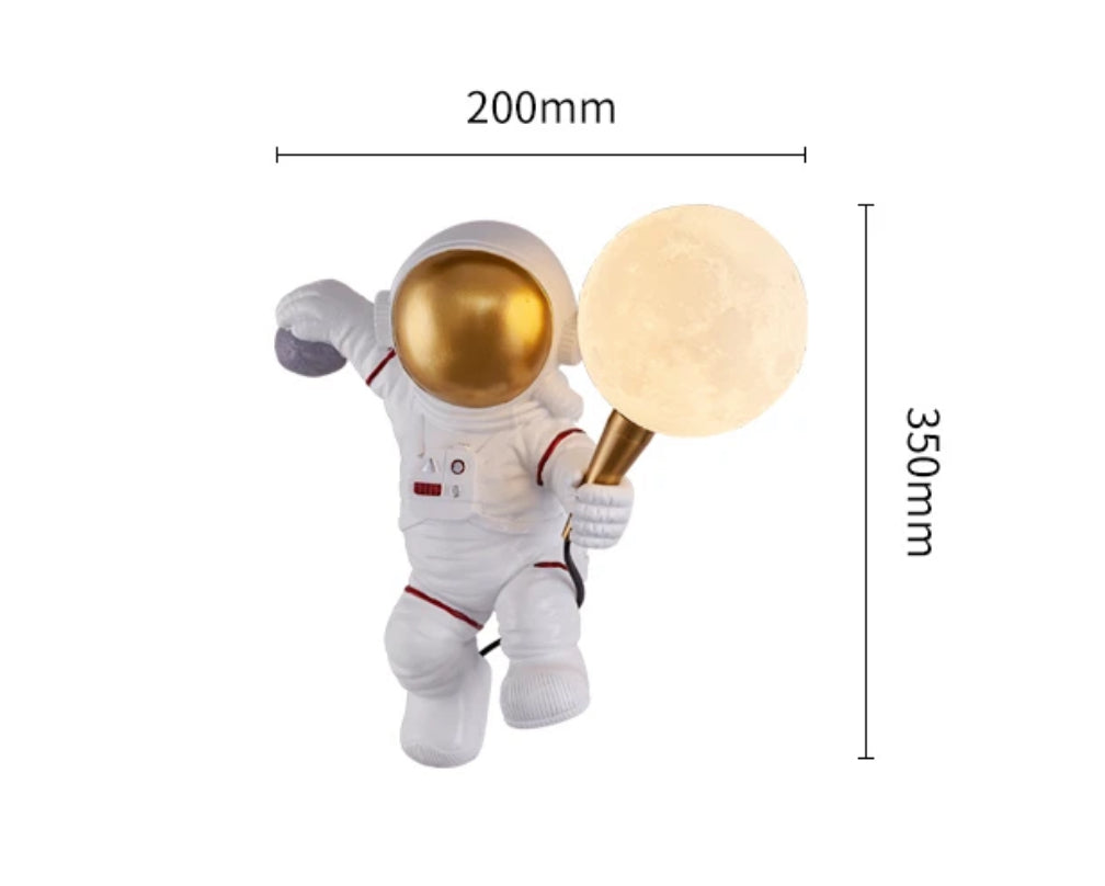Applique murale astronaute