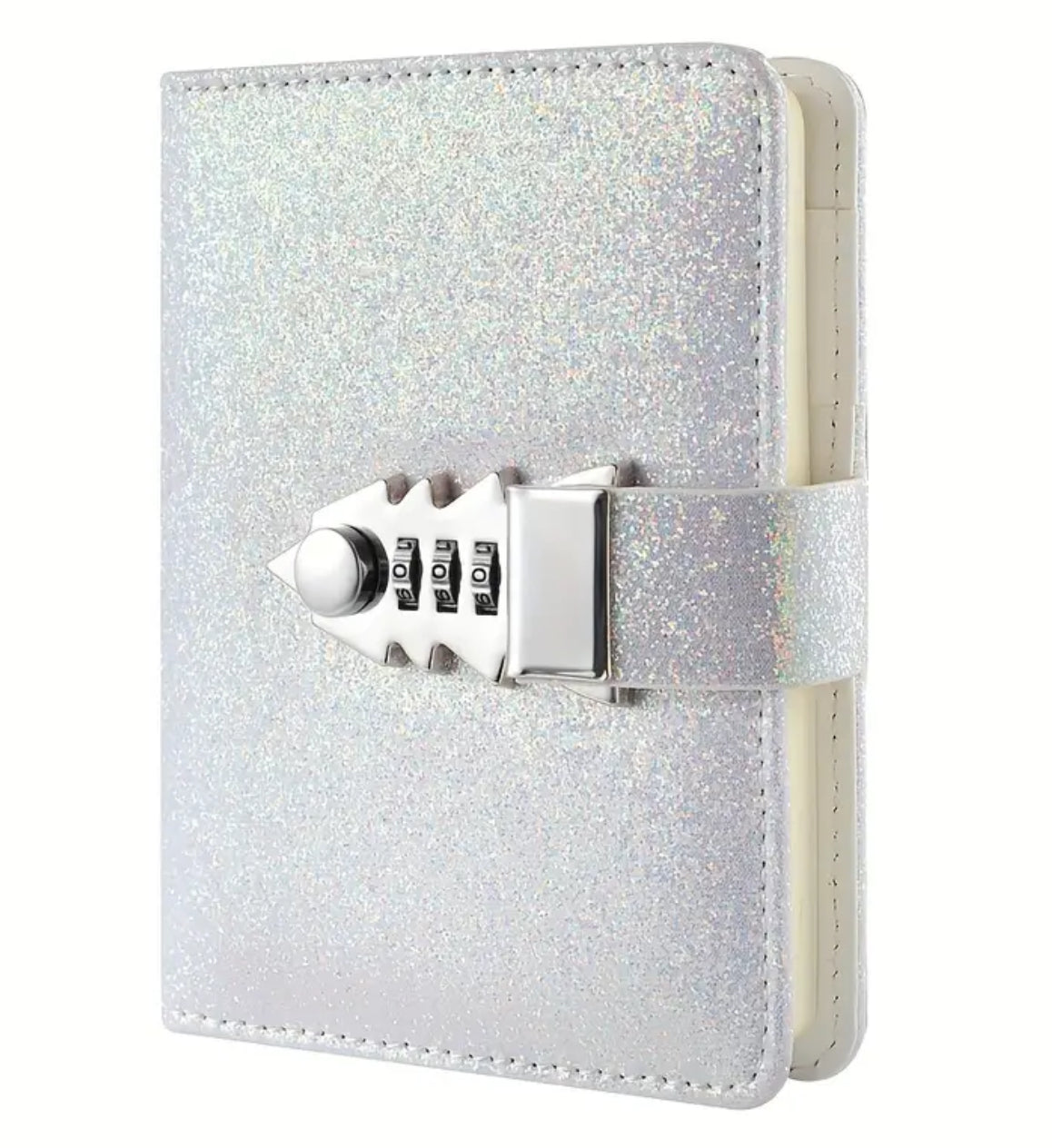 Carnet ligné A7 avec cadenas (différentes couleurs)