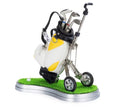 Golf Pens in Golf Bag gift set ( Yellow)