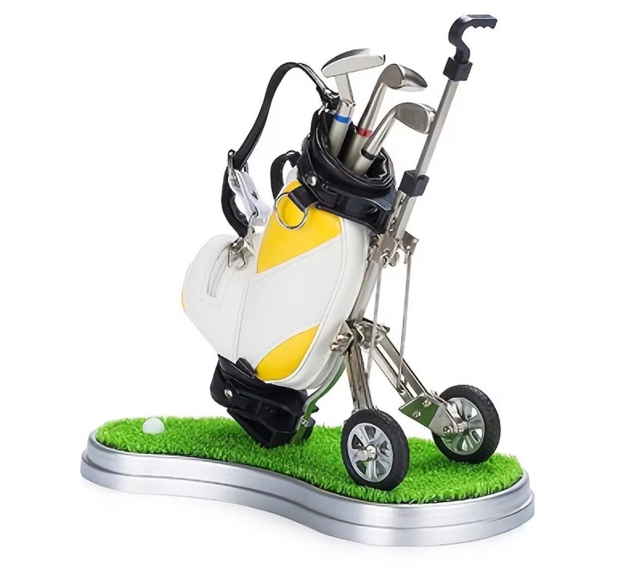 Golf Pens in Golf Bag gift set ( Yellow)