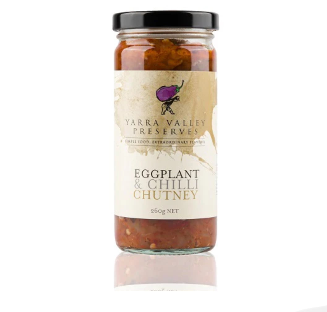 Yarra Valley Eggplant & Chilli Relish 260g