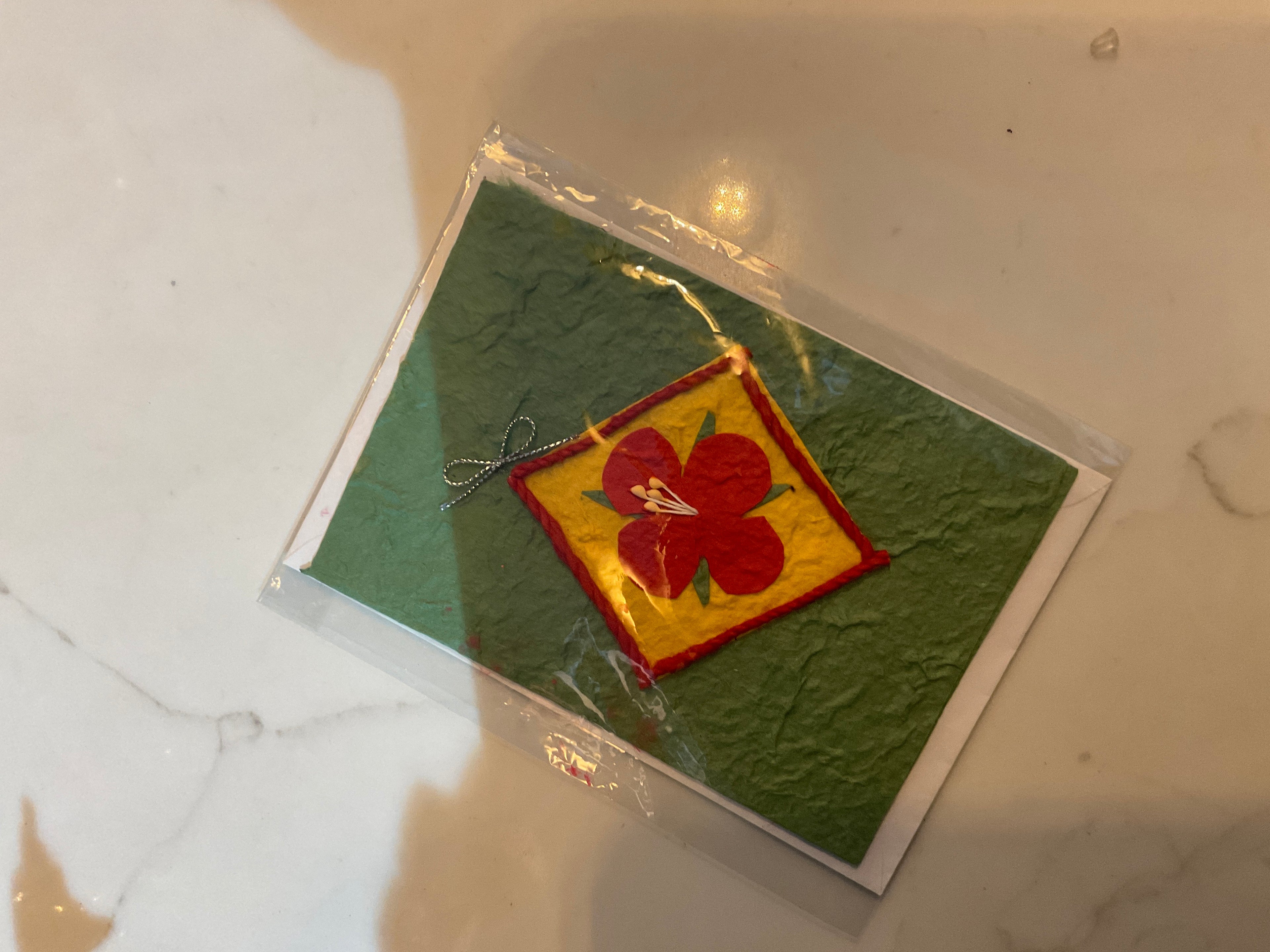 Carte verte verte