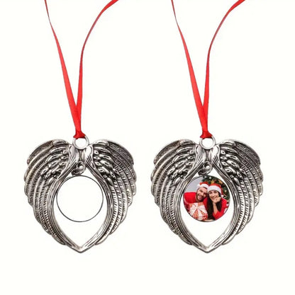 Angel Wings Photo Ornament