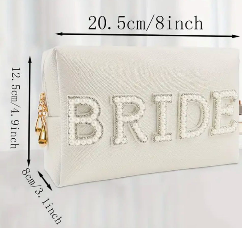 Trousse de toilette et de maquillage pour mariée