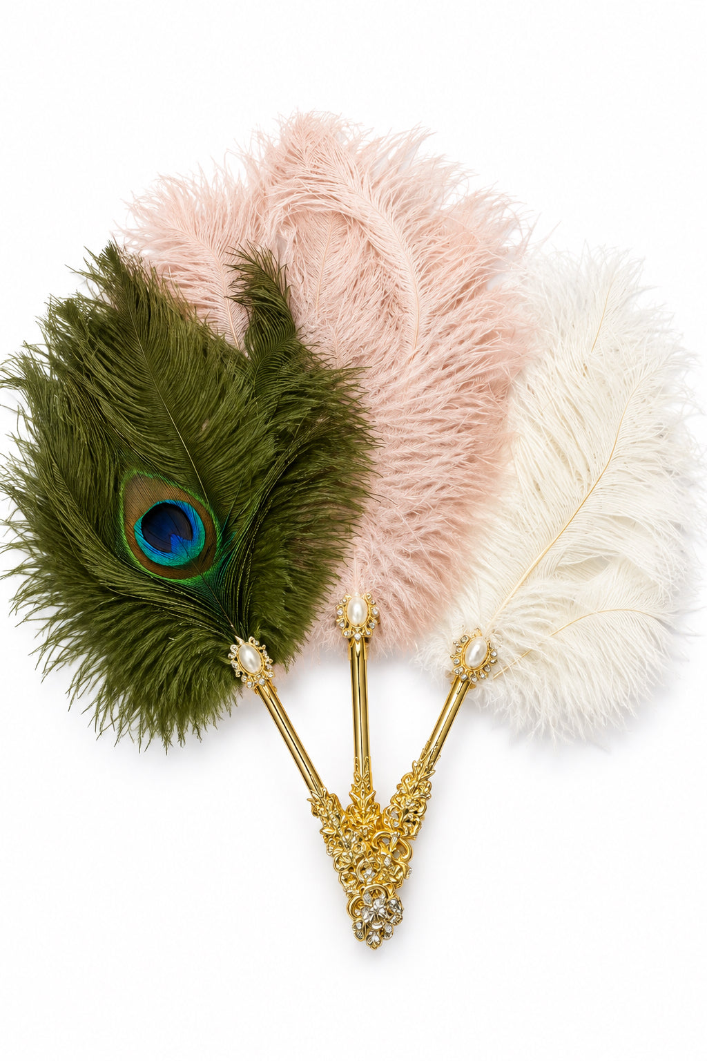 Hand held Feather Fan