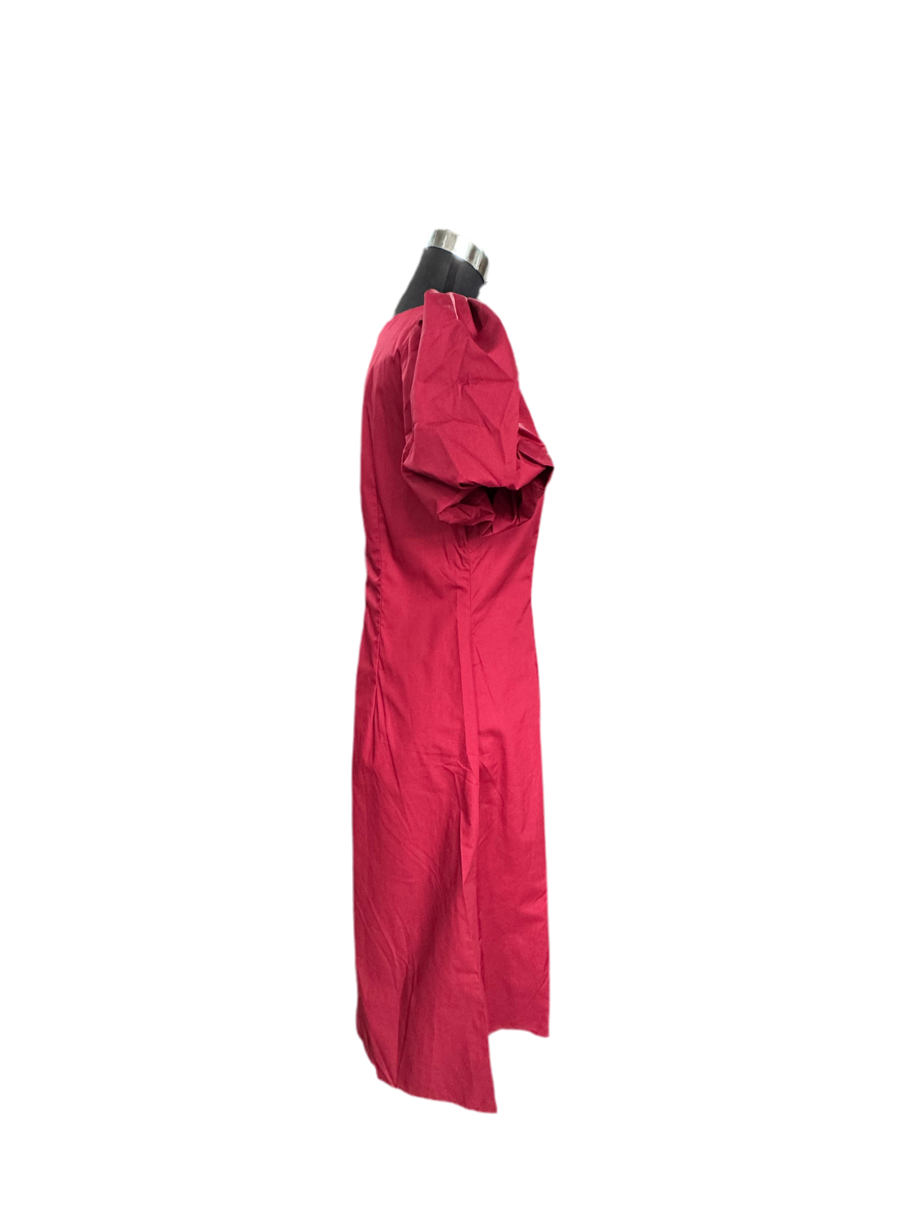 The Crimson Bloom Dress