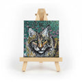 Maine Coon Cat Mini Canvas Painting - By KAZZ