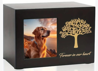 Wooden Urn Photo Frame Memorial