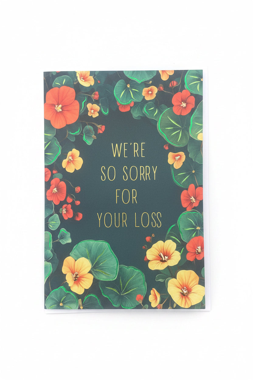 Condolence card