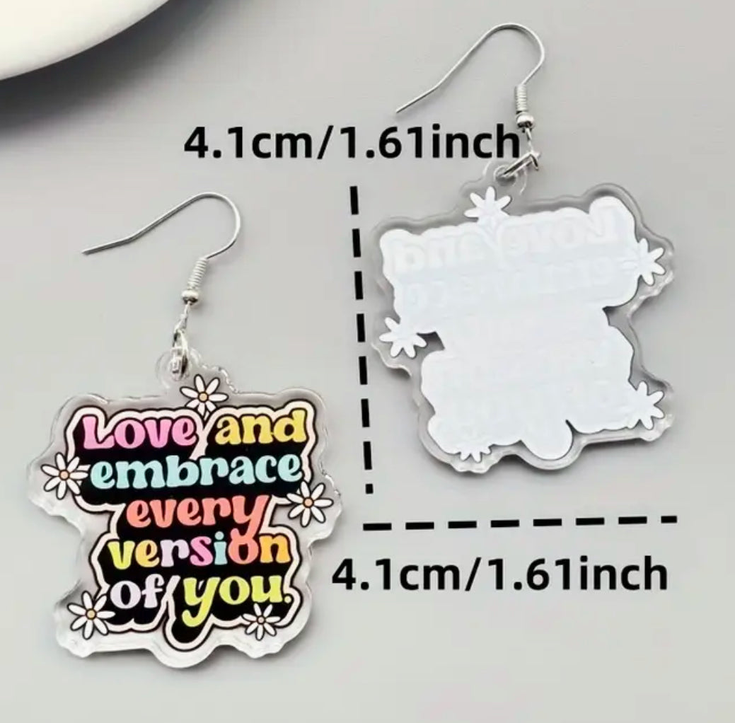 Boucles d'oreilles « Amour et Étreinte »