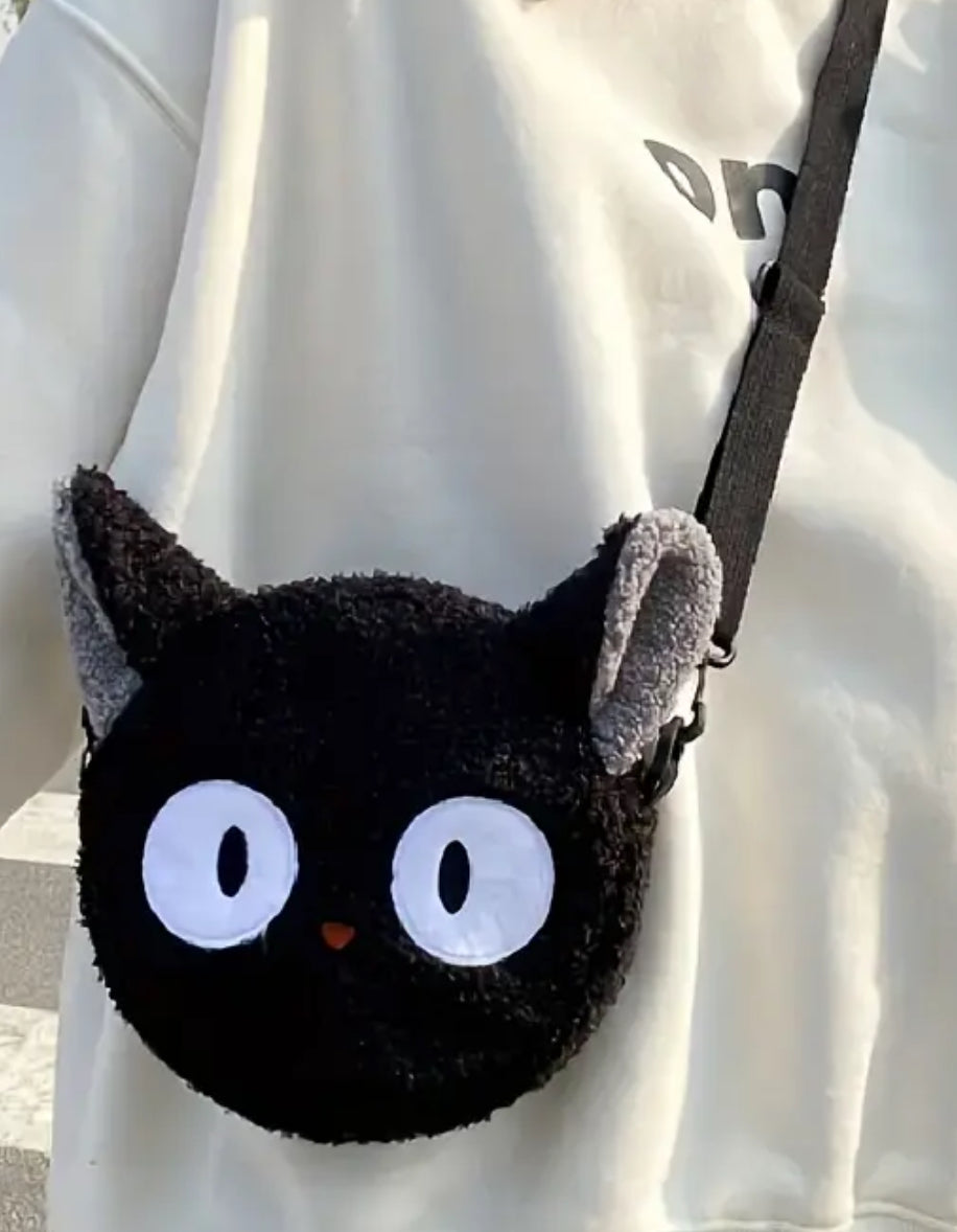 Soft Black Cat Bag