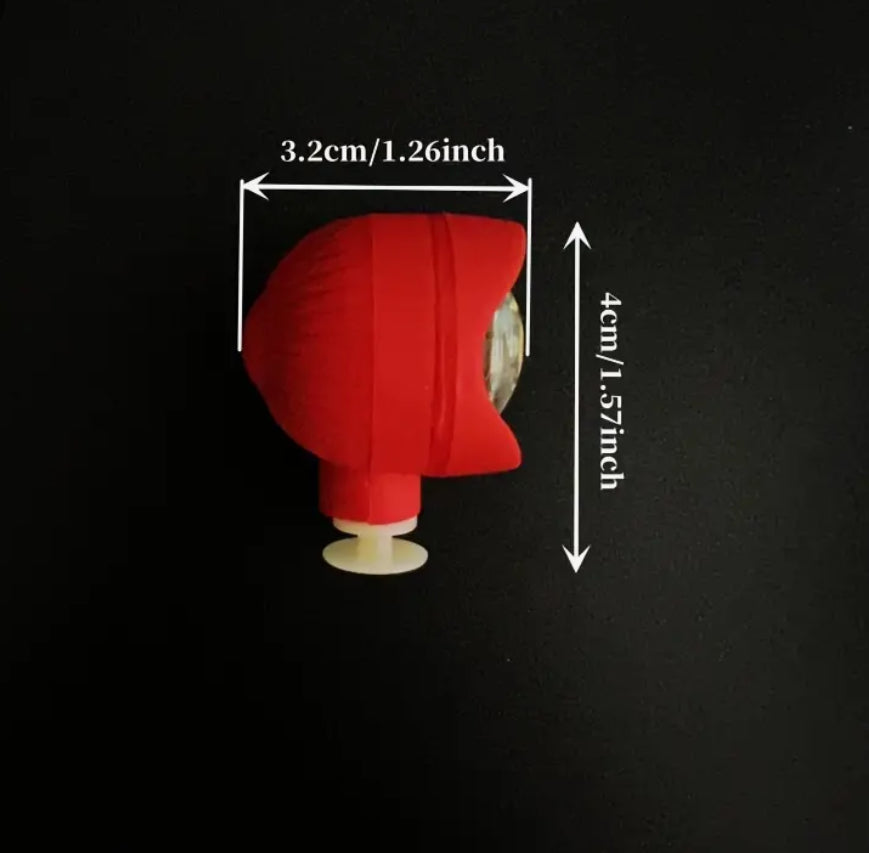 Breloque chaussure lumineuse LED (bleue)