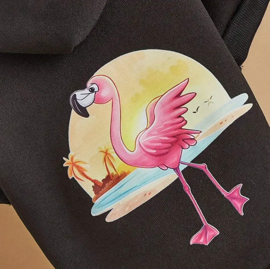 Black Flamingo Sweater