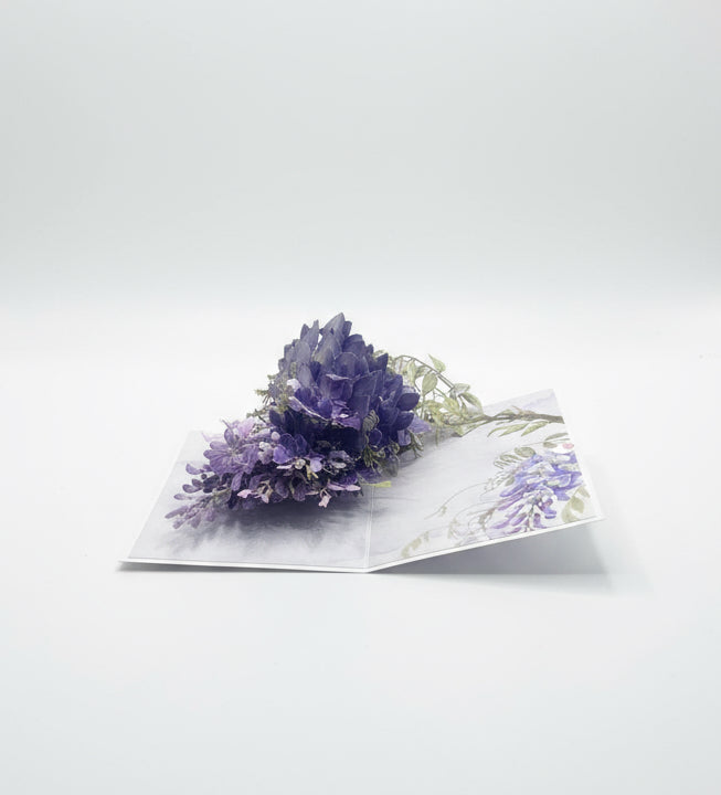Iris Popup Greeting Card