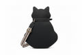 Fat Black Cat Shoulder Bag