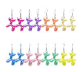 Balloon dog earrings (alloy hooks)