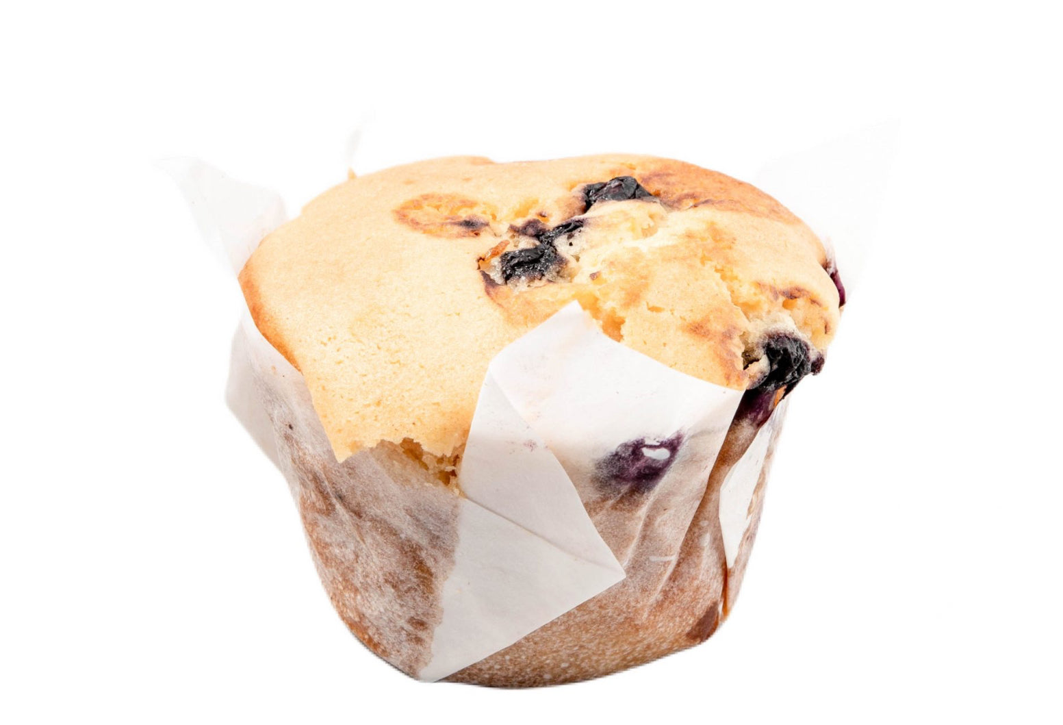 Muffin aux myrtilles sans gluten (sans produits laitiers)