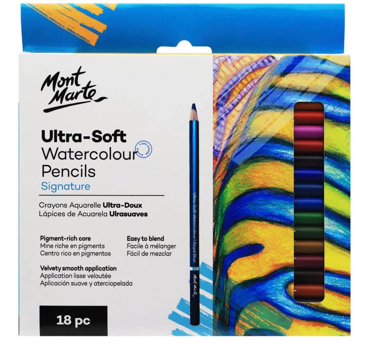 Ultra-Soft Watercolour Pencils