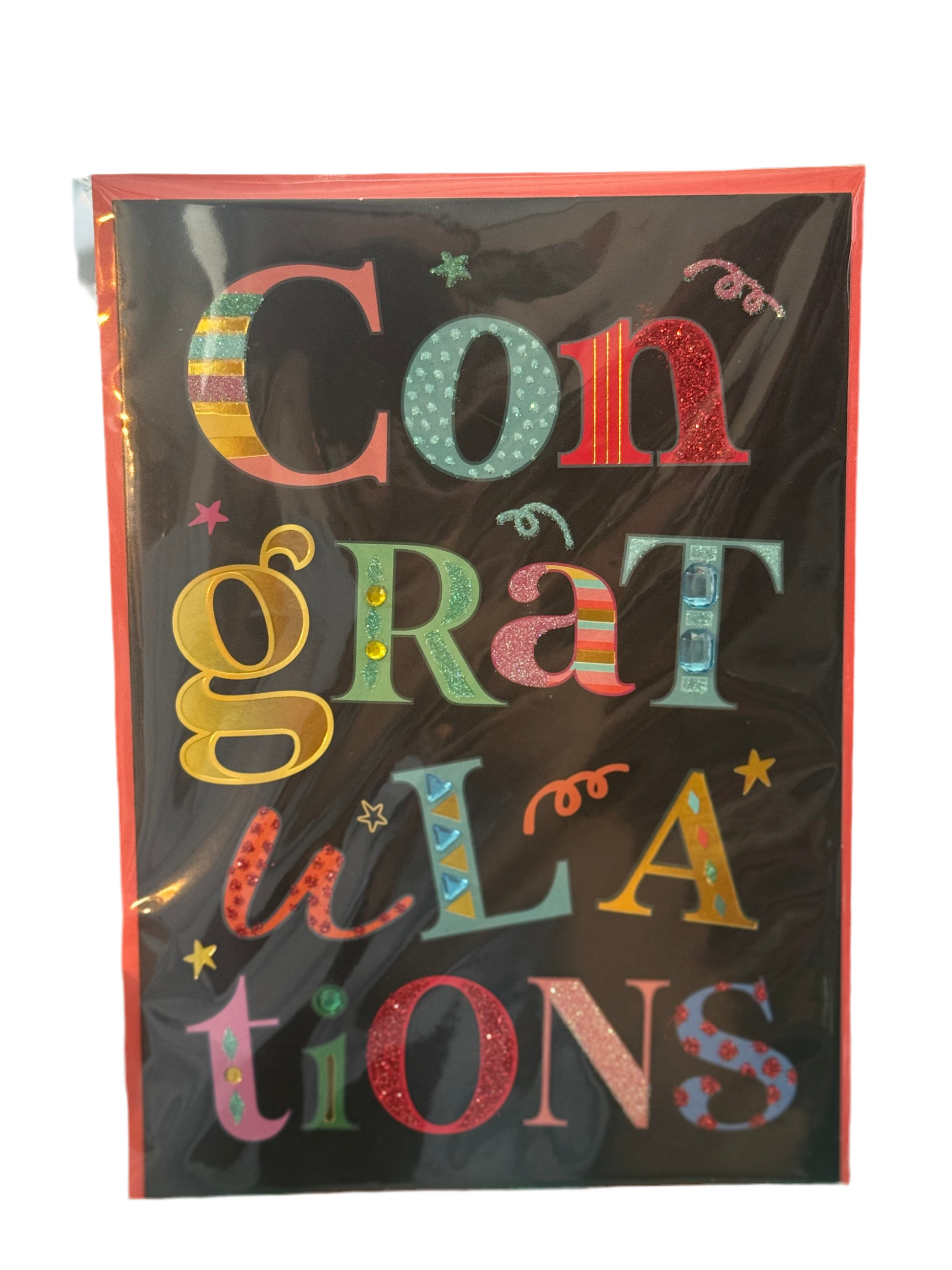 Congratulations blank card
