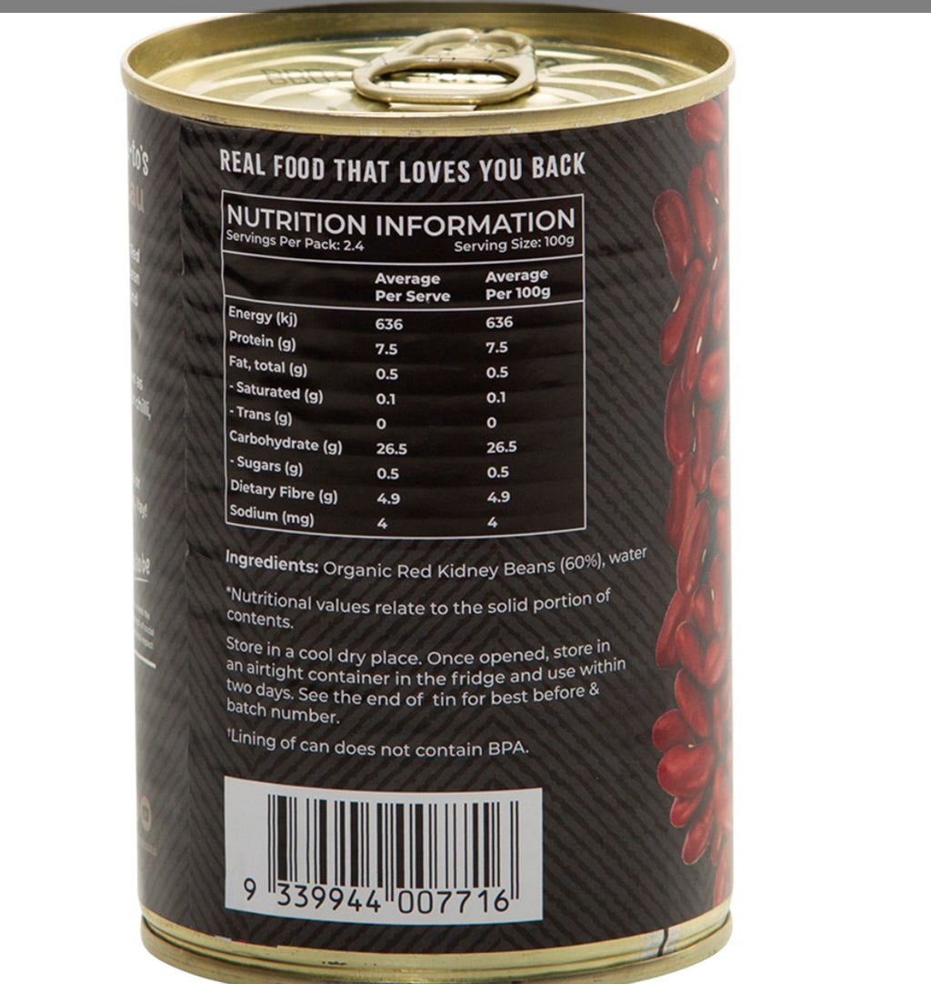 Haricots rouges biologiques