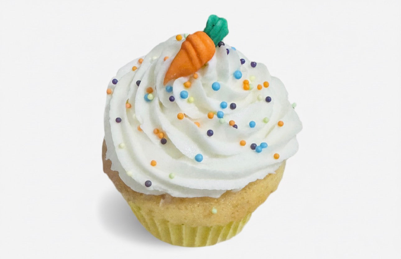 Dairy-Free & Gluten-Free Vanilla Cupcake - Valentine's & Easter Limited Edition