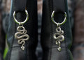 Breloques à clipser pour bottes et chaussures Snakes