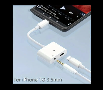 2-in-1 iPhone Adapter & Splitter