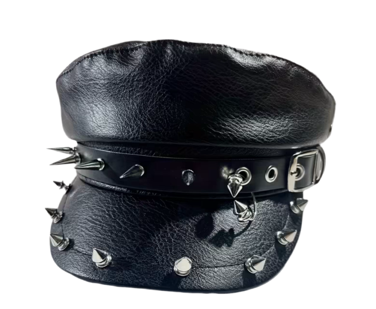Spiky Black Beret