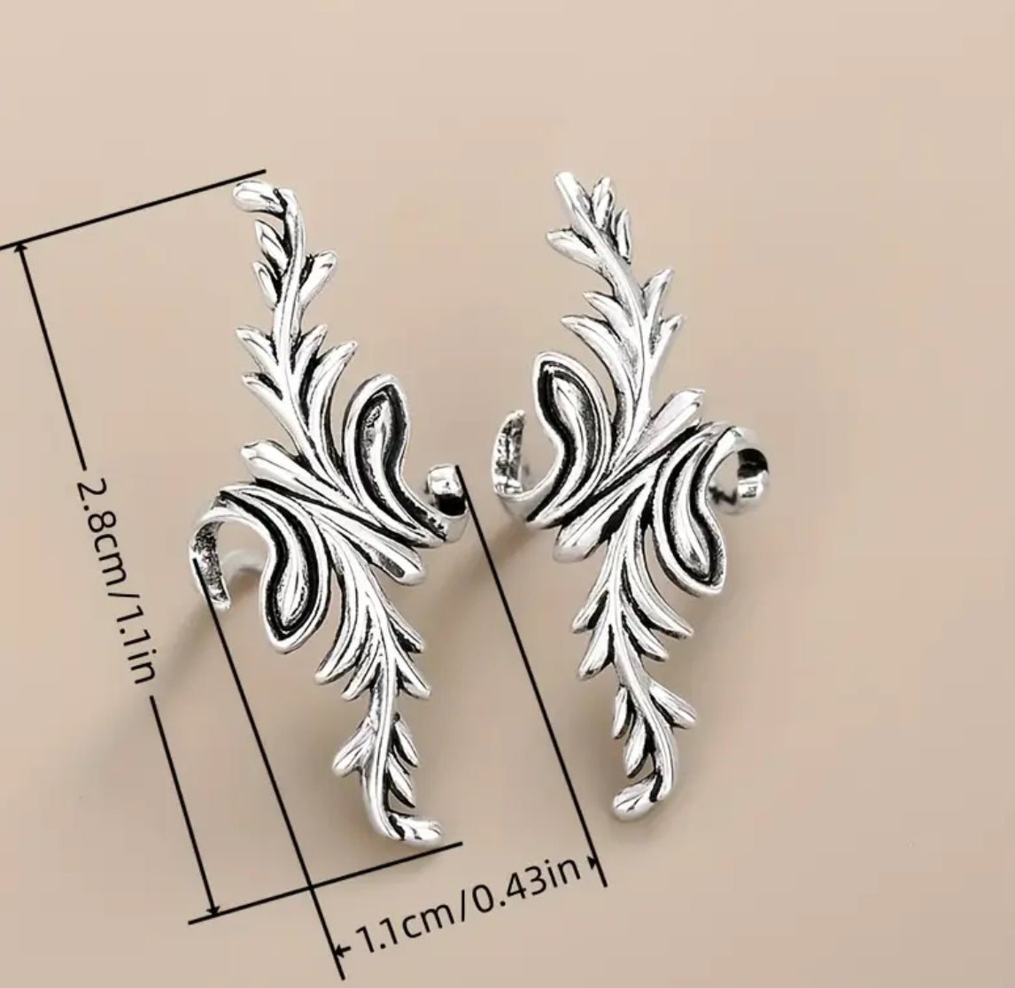 Manchette d'oreille en cuivre