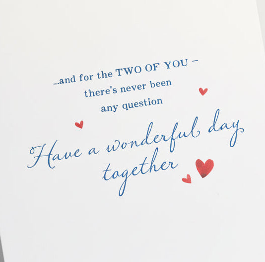 On your Anniversary, Love is always the answer - Card