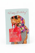 Too Glam to Give A Damn Birthday Card