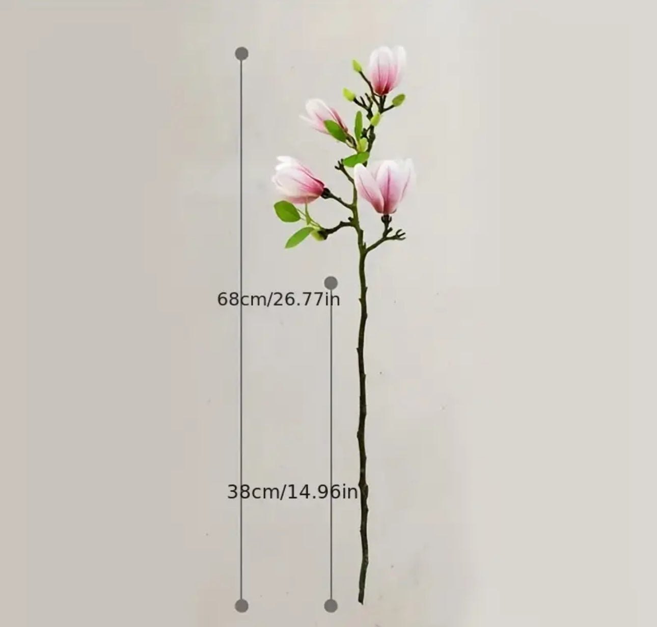Fleur artificielle de magnolia