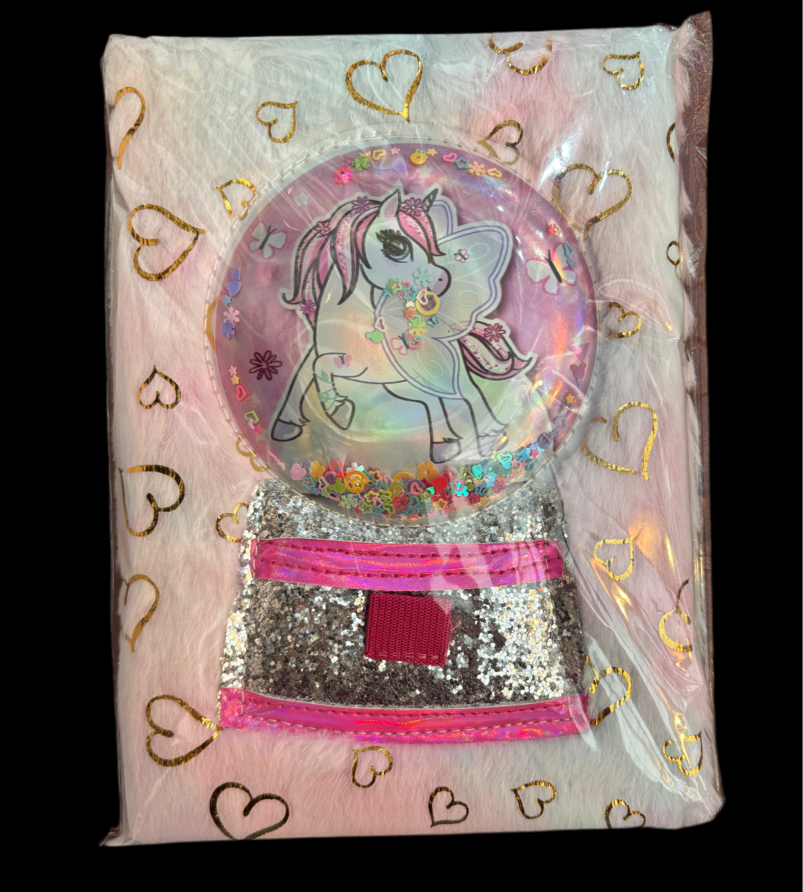 Journal globe licorne