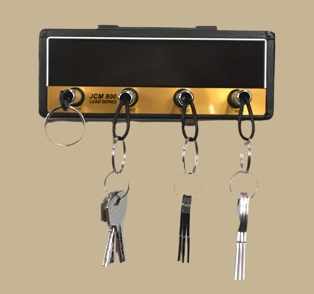 Guitar Plug Key Holder Set