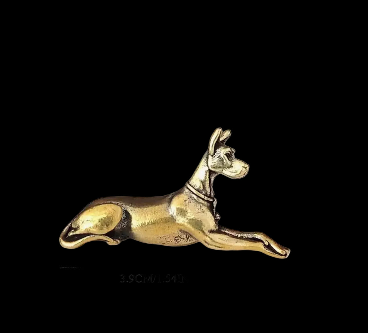 Handcrafted Brass Greyhound
