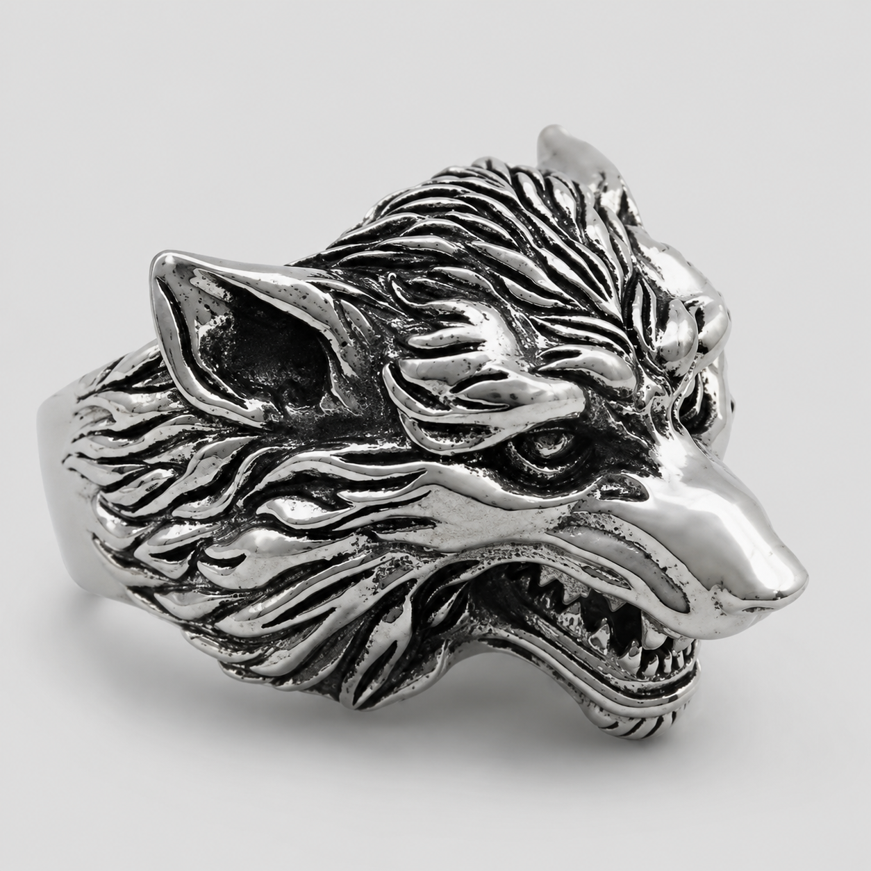 Wolf King Ring