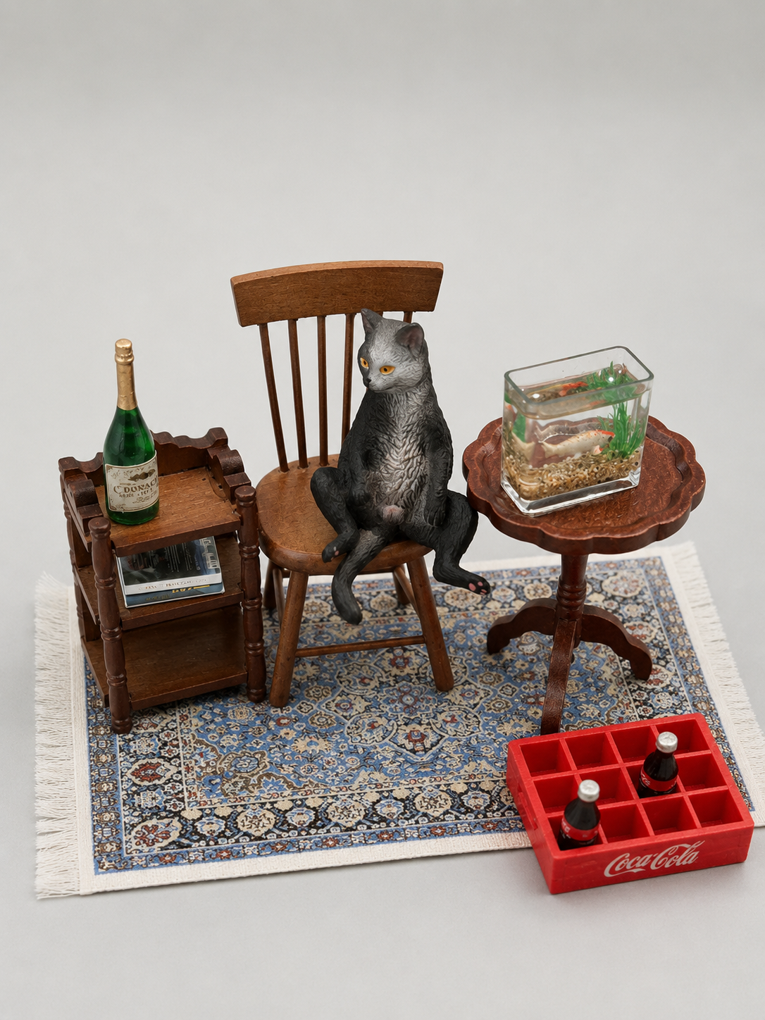 Miniature Creations (example) - Lazy Sunday Living Room