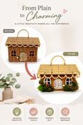 DIY Funky House Bag Example – Art & Craft Café